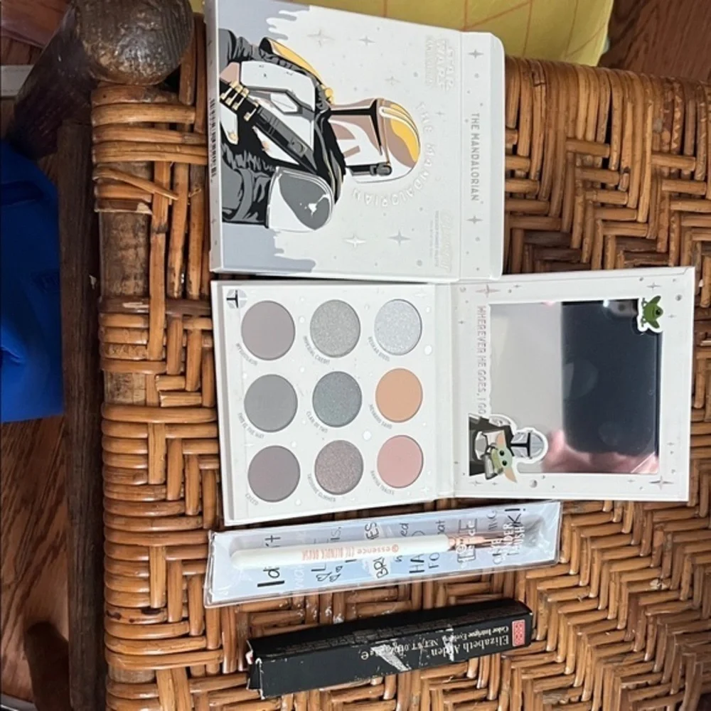 ColourPop The Mandalorian Eyeshadow Palette - Silver, Gray, Brown Tones